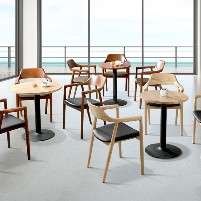 HFC-2011 딜럭스 원목체어