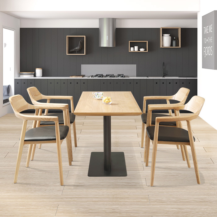 HFC-2011 딜럭스 원목체어