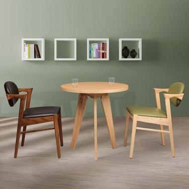 HFC-2018 또레 원목체어