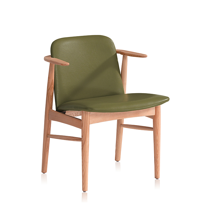 HFC-2104 라떼 원목체어