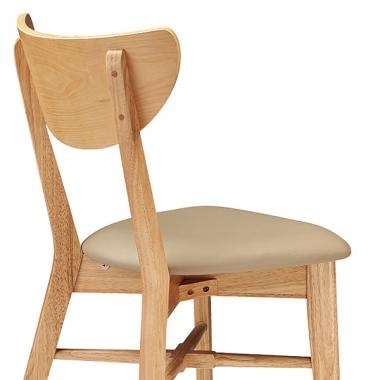 HFC-2103 루나 인조가죽 원목체어