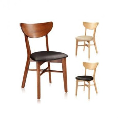 HFC-2103 루나 인조가죽 원목체어