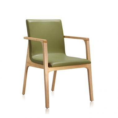 HFC-2024F 레토 원목체어 (레자)