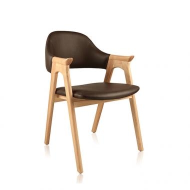 HFC-2106 파코플러스 원목체어 (레자)