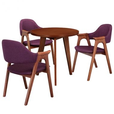 HFC-2106 파코플러스 원목체어 (패브릭)