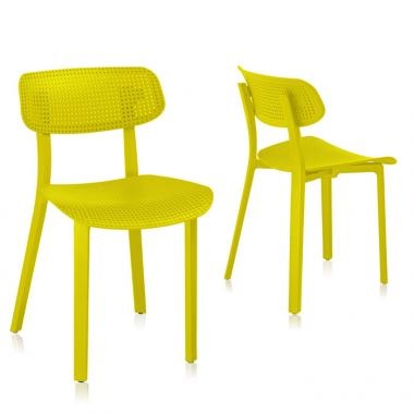 HFC-8096 도트 체어(플라스틱)