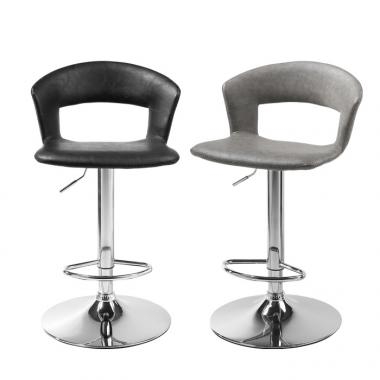 HFC-2708-2 하임 인조가죽 바체어(회전)