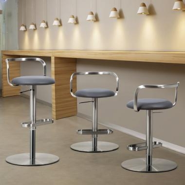 HFC-748A 헥사 스텐 바체어 (천연가죽)