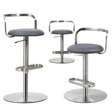 HFC-748A 헥사 스텐 바체어 (천연가죽)