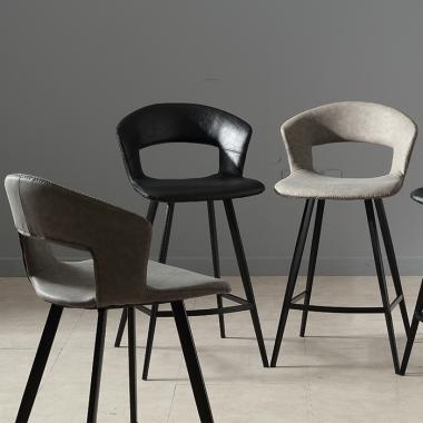 HFC-2708-1 하임 인조가죽 바체어(고정)