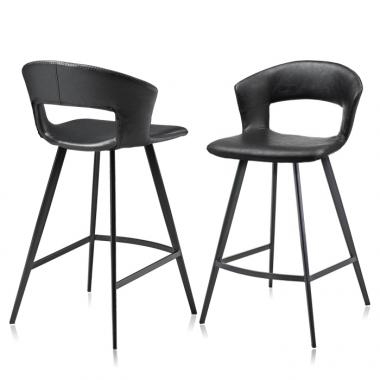 HFC-2708-1 하임 인조가죽 바체어(고정)