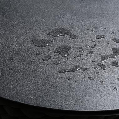 HFT-4881 머쉬볼 라탄 강화유리 원형테이블