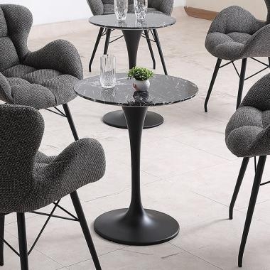 마블 천연대리석 원형테이블