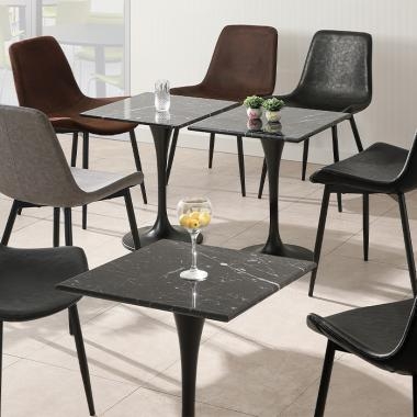 마블 천연대리석 사각테이블