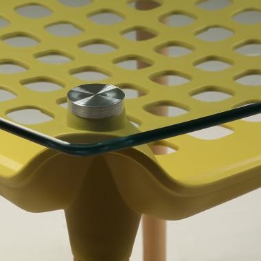 네트 수납 사각 테이블