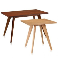 HFT-410 애쉬 무늬목 사각테이블 시리즈