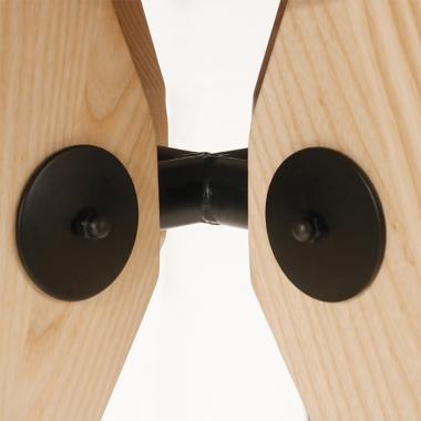 HFT-320 애쉬 무늬목 원형테이블 시리즈