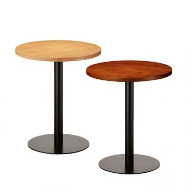 무늬목 원형 테이블 (조합형)