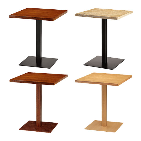 무늬목 사각 테이블 小 (조합형)