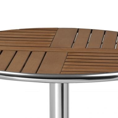 HFT-5629 그리드 원형테이블 시리즈 (수지목)