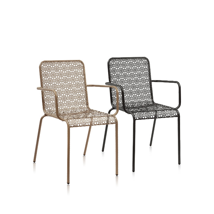 메사 의자 - 팔걸이형