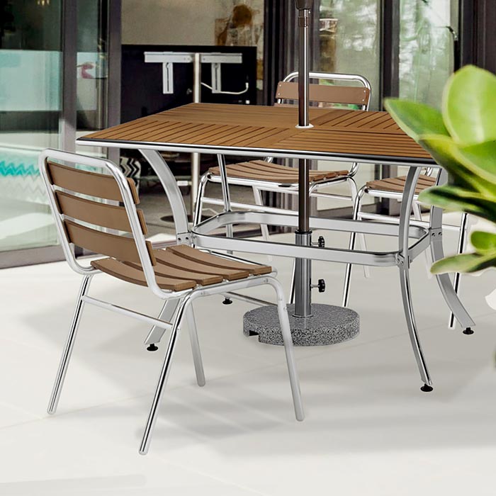 HFC-5643 켈리 알루미늄 의자