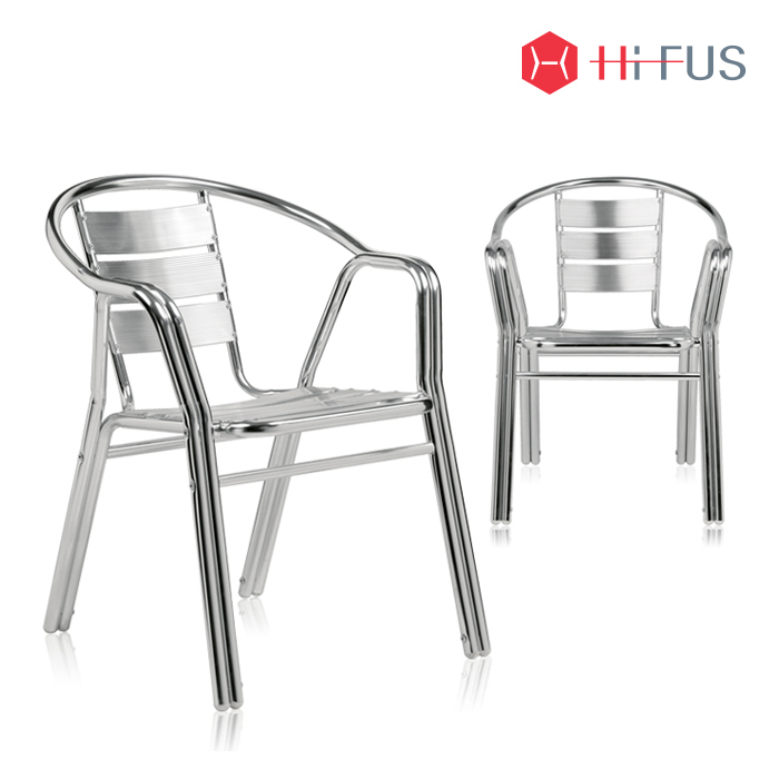 리넨 더블라인 알루미늄 의자