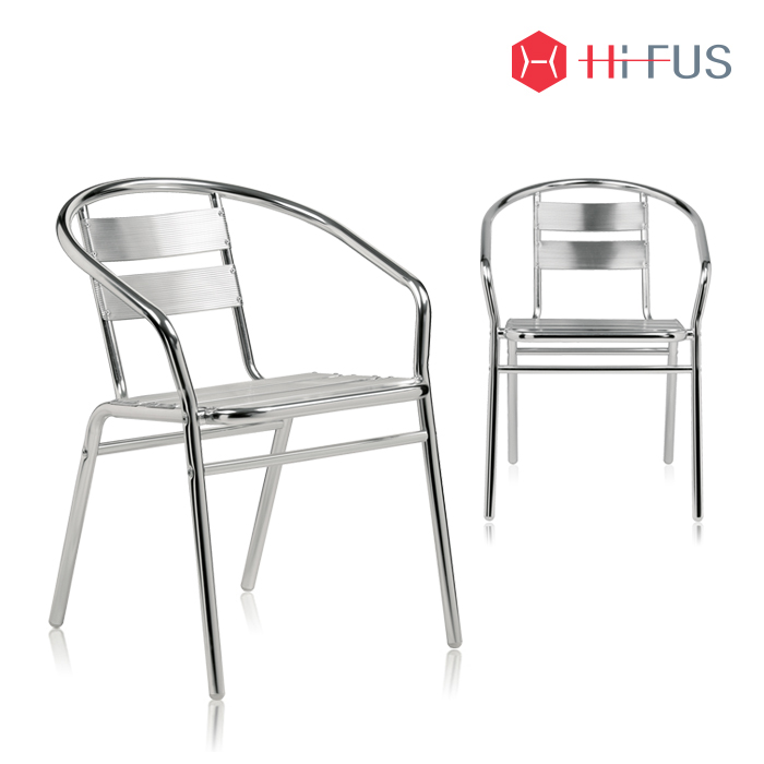 리넨 싱글라인 알루미늄 의자