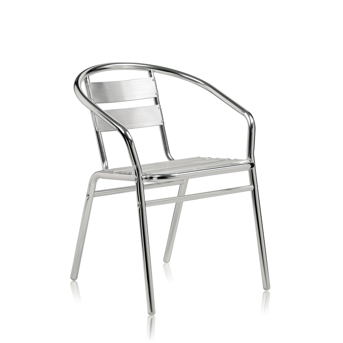 리넨 싱글라인 알루미늄 의자