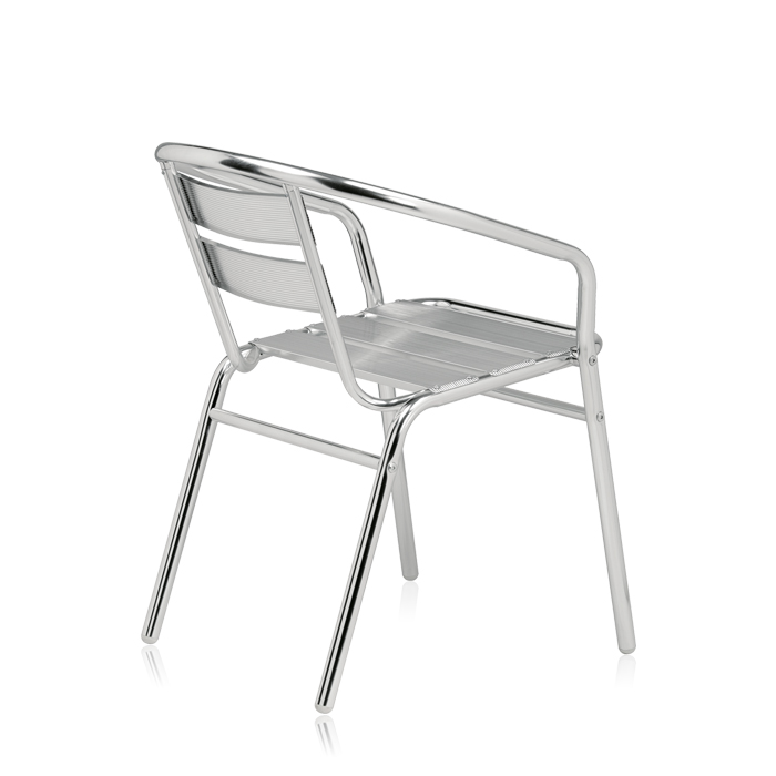 리넨 싱글라인 알루미늄 의자