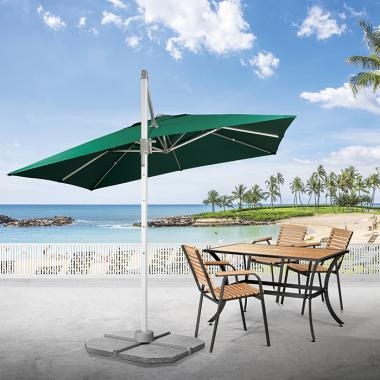 카스텔 각도조절 대형 사각 파라솔 (베이스별도)