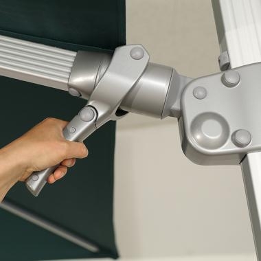 카스텔 각도조절 대형 사각 파라솔 (베이스별도)