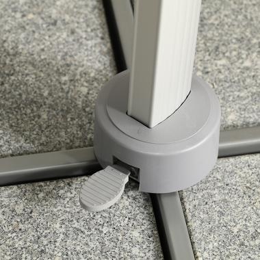 카스텔 각도조절 대형 사각 파라솔 (베이스별도)