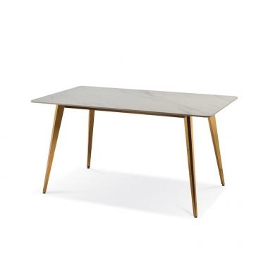 에쉘 세라믹 테이블 (마블화이트/골드, 7R)