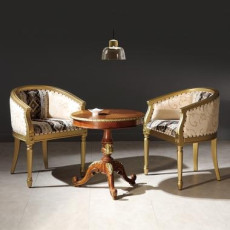 HFC-7776G 랍소 체어 (골드)