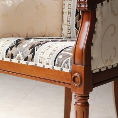 HFC-7776W 랍소 체어 (월넛)