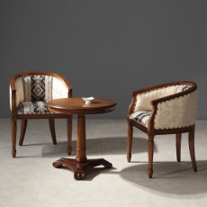 HFC-7776W 랍소 체어 (월넛)