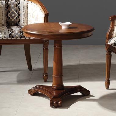 HFT-7786 파트라 마호가니 원형 테이블