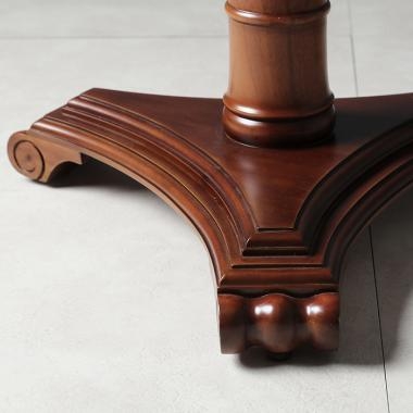 HFT-7786 파트라 마호가니 원형 테이블