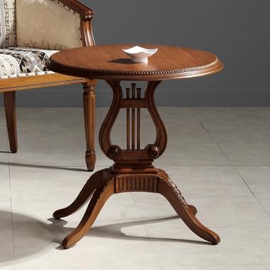 HFT-7783 다본 마호가니 원형 테이블