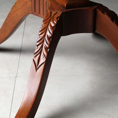 HFT-7783 다본 마호가니 원형 테이블