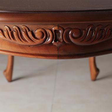 HFT-7781 다니엘 마호가니 커피 테이블