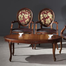 HFT-7781 다니엘 마호가니 커피 테이블