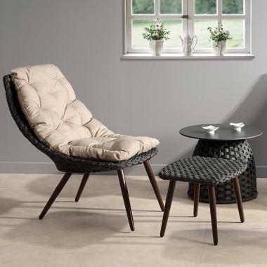 HFC-4856 레이 라탄체어+스툴