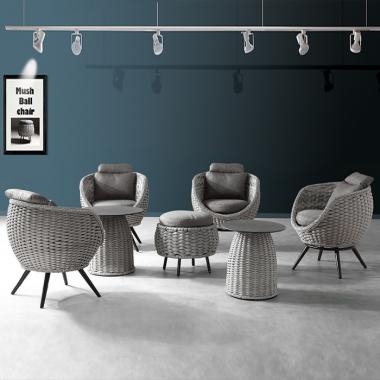 HFC-4849 머쉬볼 라탄체어 시리즈