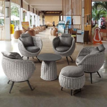 HFC-4849 머쉬볼 라탄체어 시리즈