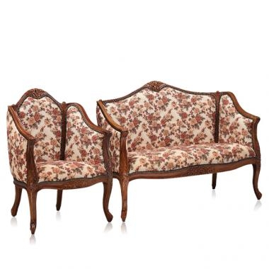 HFC-7774 플로라 엔틱 소파 시리즈