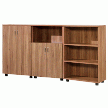 로즈오크 3단 장식장