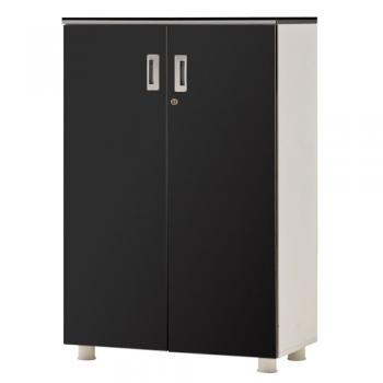 카멜레온 블랙오크 3단장식장