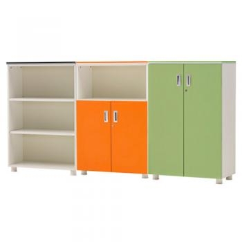 카멜레온 컬러 3단장식장